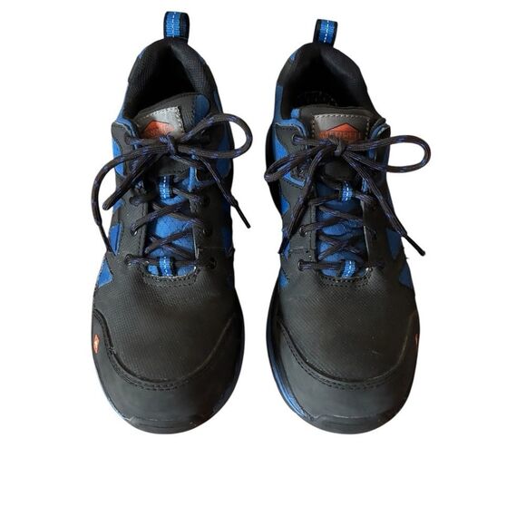 Merrill Men's Black and Blue Work Shoes Size 6.5 - Picture 4 of 15